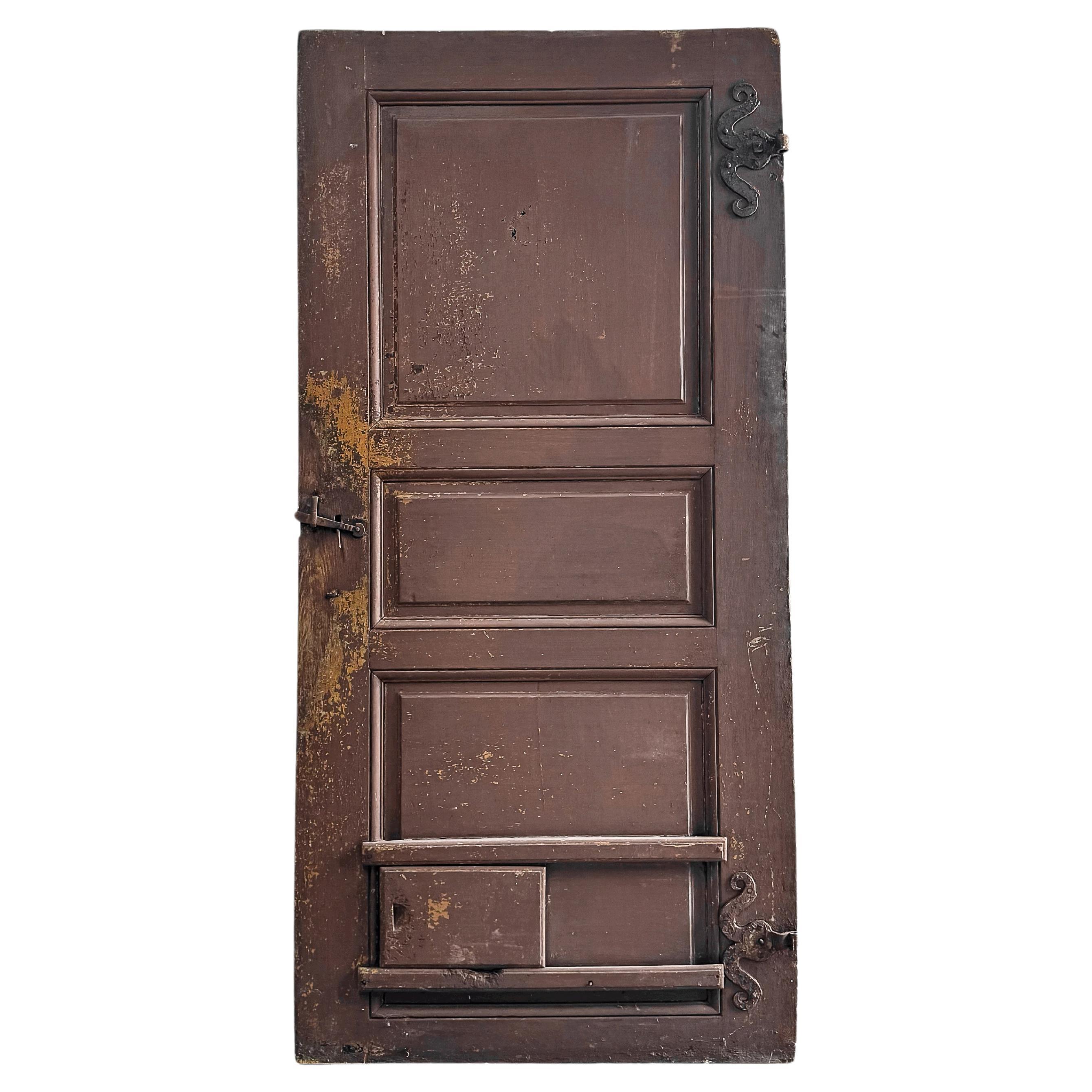Salvaged 19th Century French Interior Door