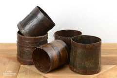 Salvaged Banded Iron Rice Measures, 20th Century