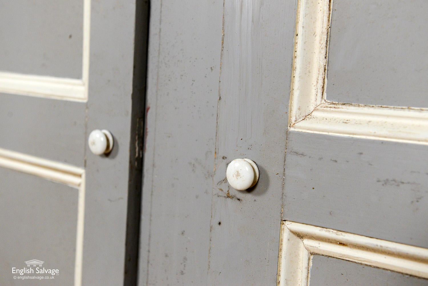 Pine Salvaged Shutters or Cupboard Doors, 20th Century For Sale