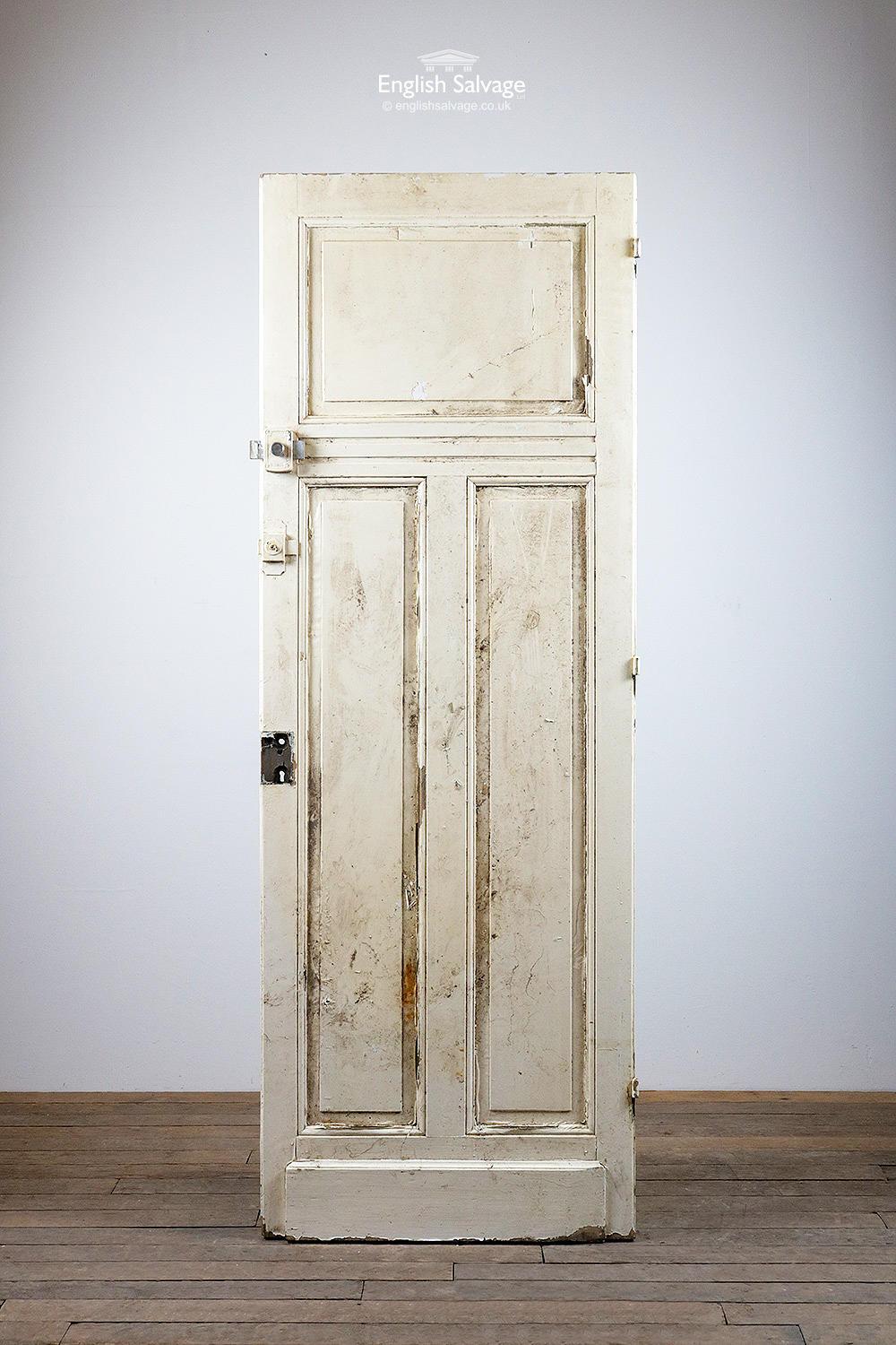 European Salvaged Tall One over Two Pine Door, 20th Century For Sale