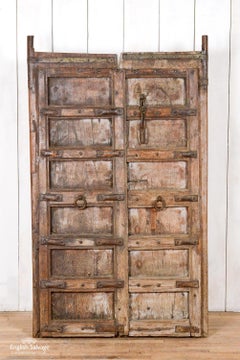 Salvaged Teak Indian Door, 20th Century