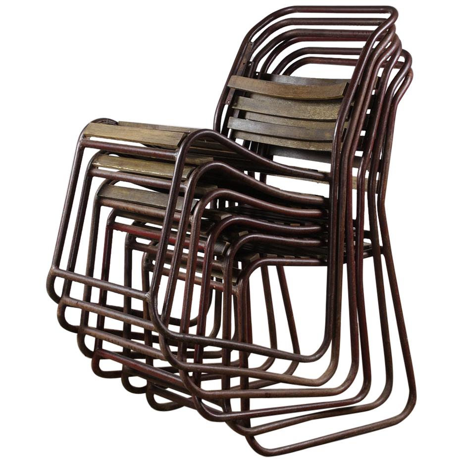 Metal Vintage Chair 184 For Sale on 1stDibs