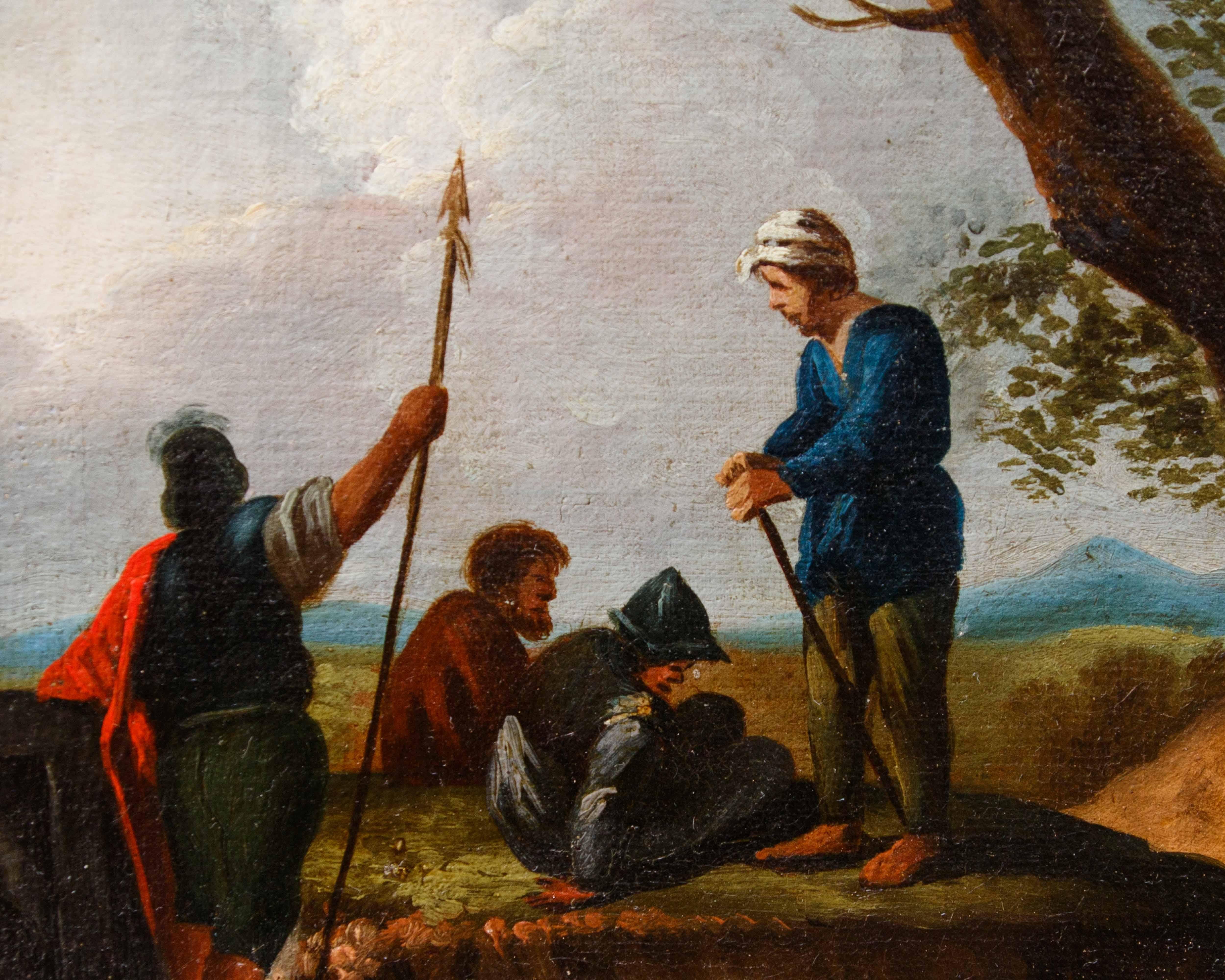 Bottega di Salvator Rosa (Napoli, 1615 – Roma, 1673), La sosta im Angebot 3