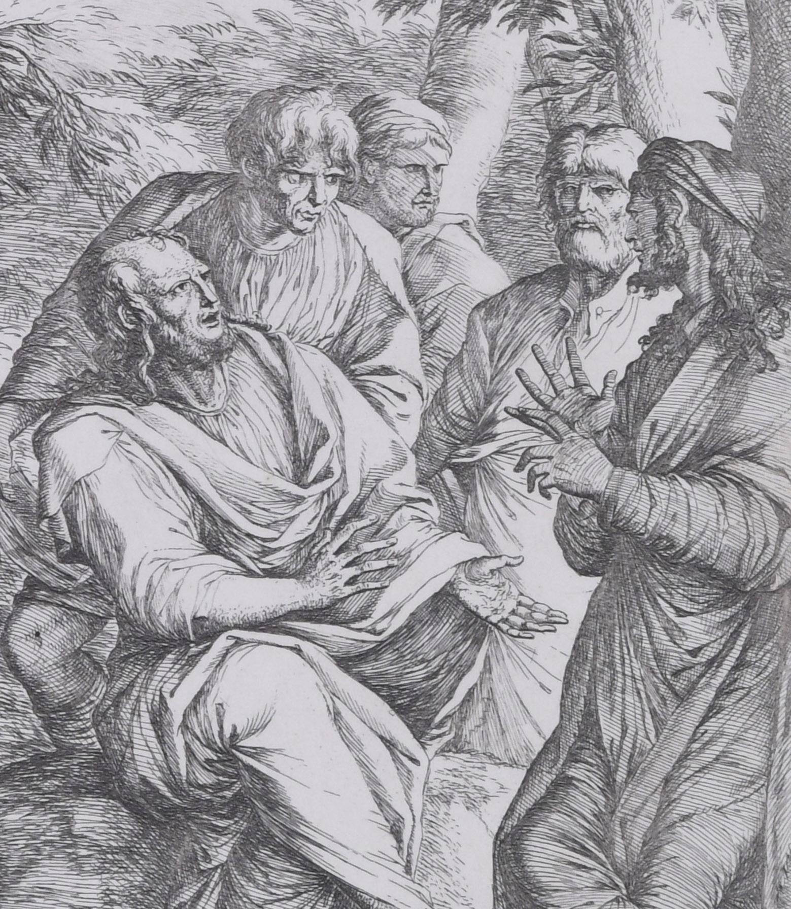 The Academy of Plato Plato and His Disciples For Sale 1