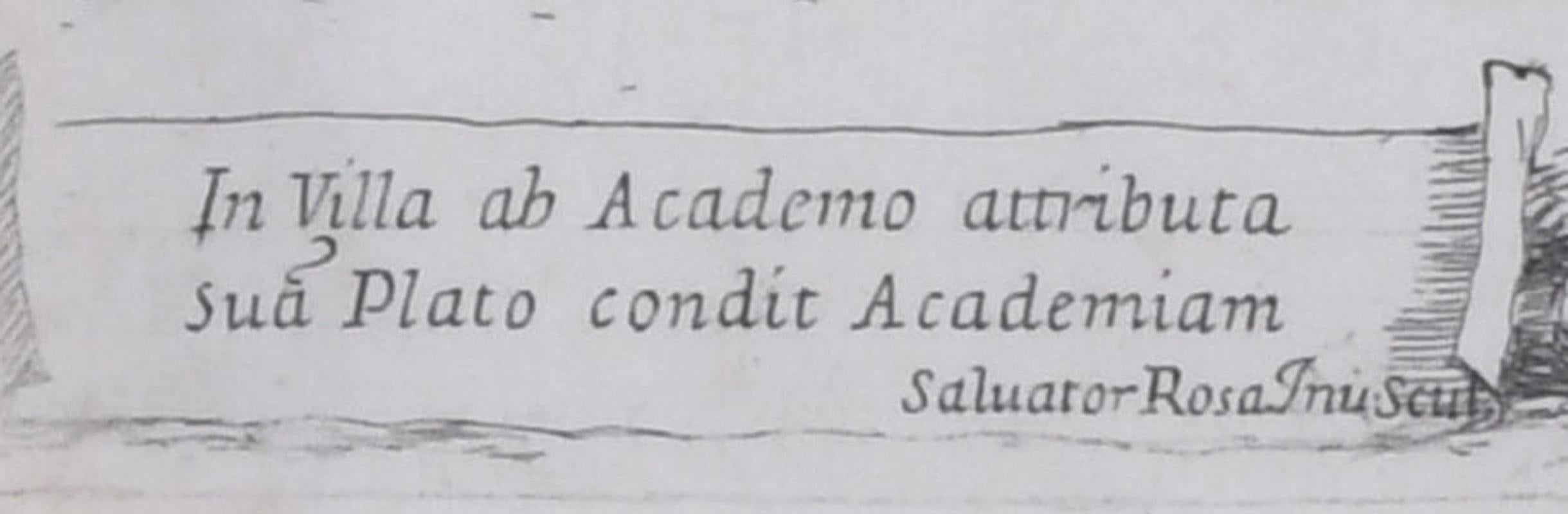 The Academy of Plato Plato and His Disciples For Sale 2