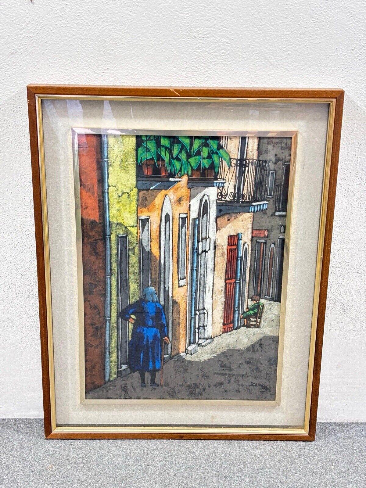 Salvatore Aquino Oil Painting on Canvas 1970's.


Measures:

Height 91cm

Width 71 cm


Oil on canvas


In good conservative condition, present signs of time due to use and age. (Please see photos)

