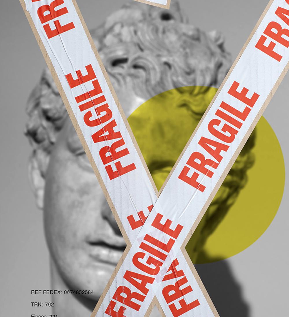 Sans titre IV et III, Diptyque, 2022 par Salvatore Arnone
De la série Balance
Sans titre IV : Photographie, acrylique et pastel sur papier
Sans titre III : Tirage photographique sur papier
Taille totale : 50 in. H x 70 in. W 
Taille individuelle :
