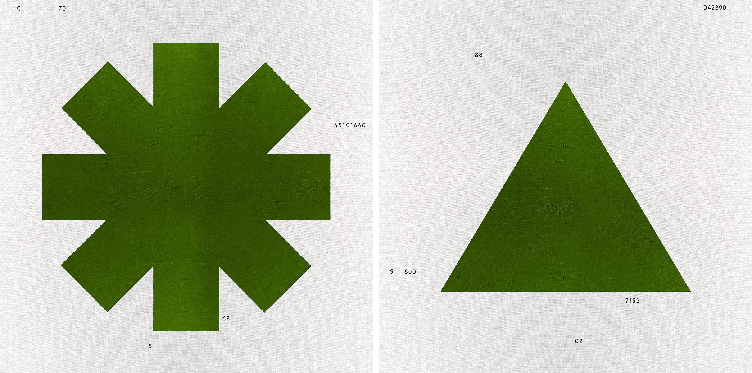 0835 and 1612, Diptych. From The ONE Series - Mixed Media Art by Salvatore Arnone