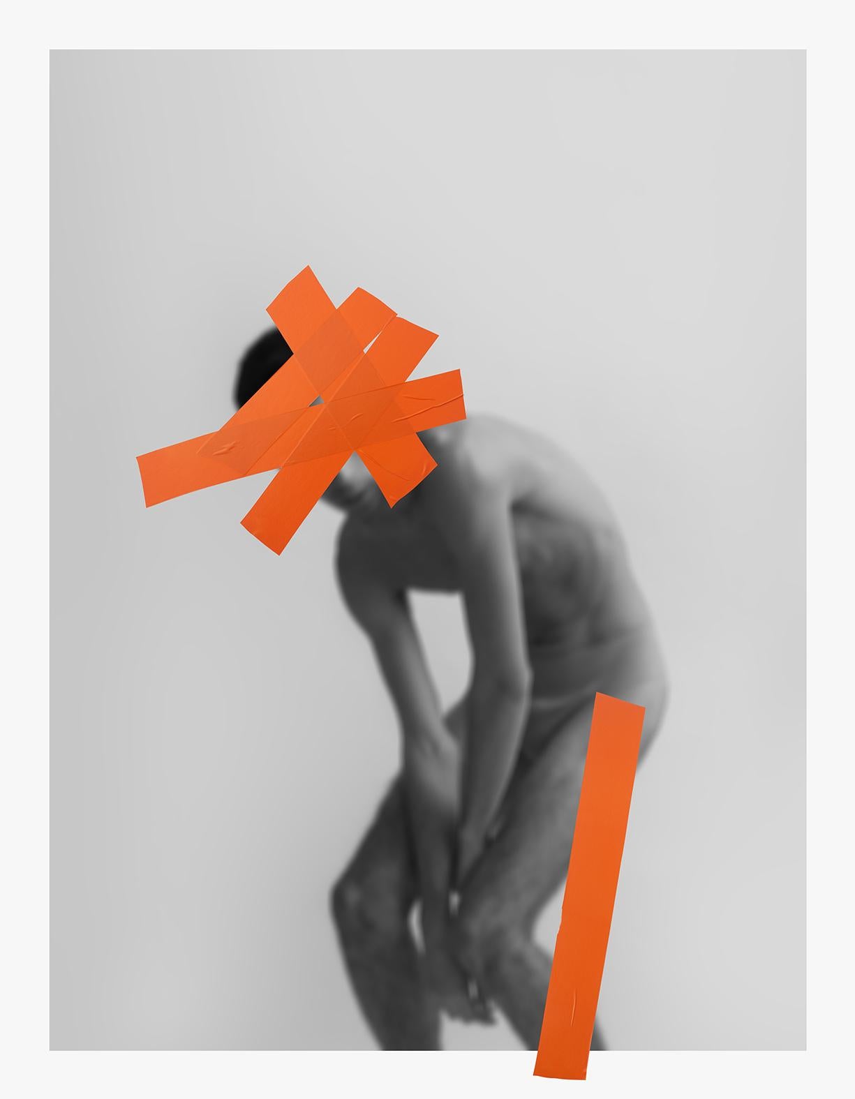 0205, Nude. From The series ONE. Mix Media  Photographs - Mixed Media Art by Salvatore Arnone