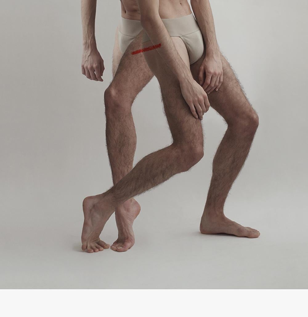 1540. De la série ONE - Gris Nude Photograph par Salvatore Arnone