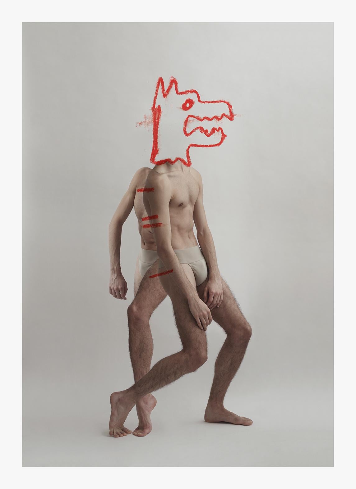 1540, Nude. From The series ONE. Mixed Media Photograph