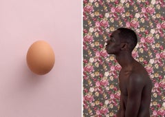 Egg and Couli 1, Diptych. Color Photography