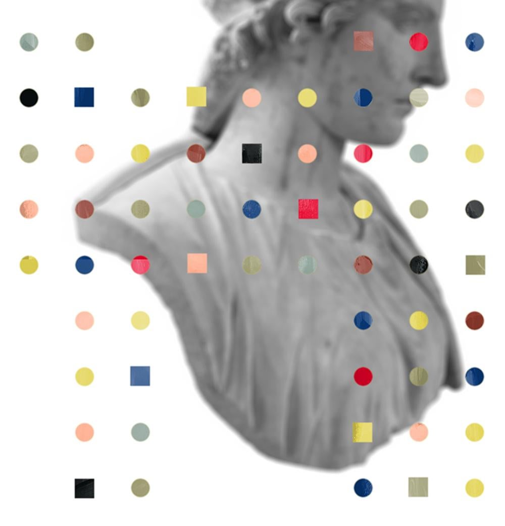 Ohne Titel, Balance-Serie.  Digitale Collage-Farbfotografie (Grau), Color Photograph, von Salvatore Arnone