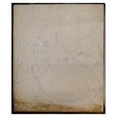 Salvatore Aucello Unfinished Still Life Oil Painting