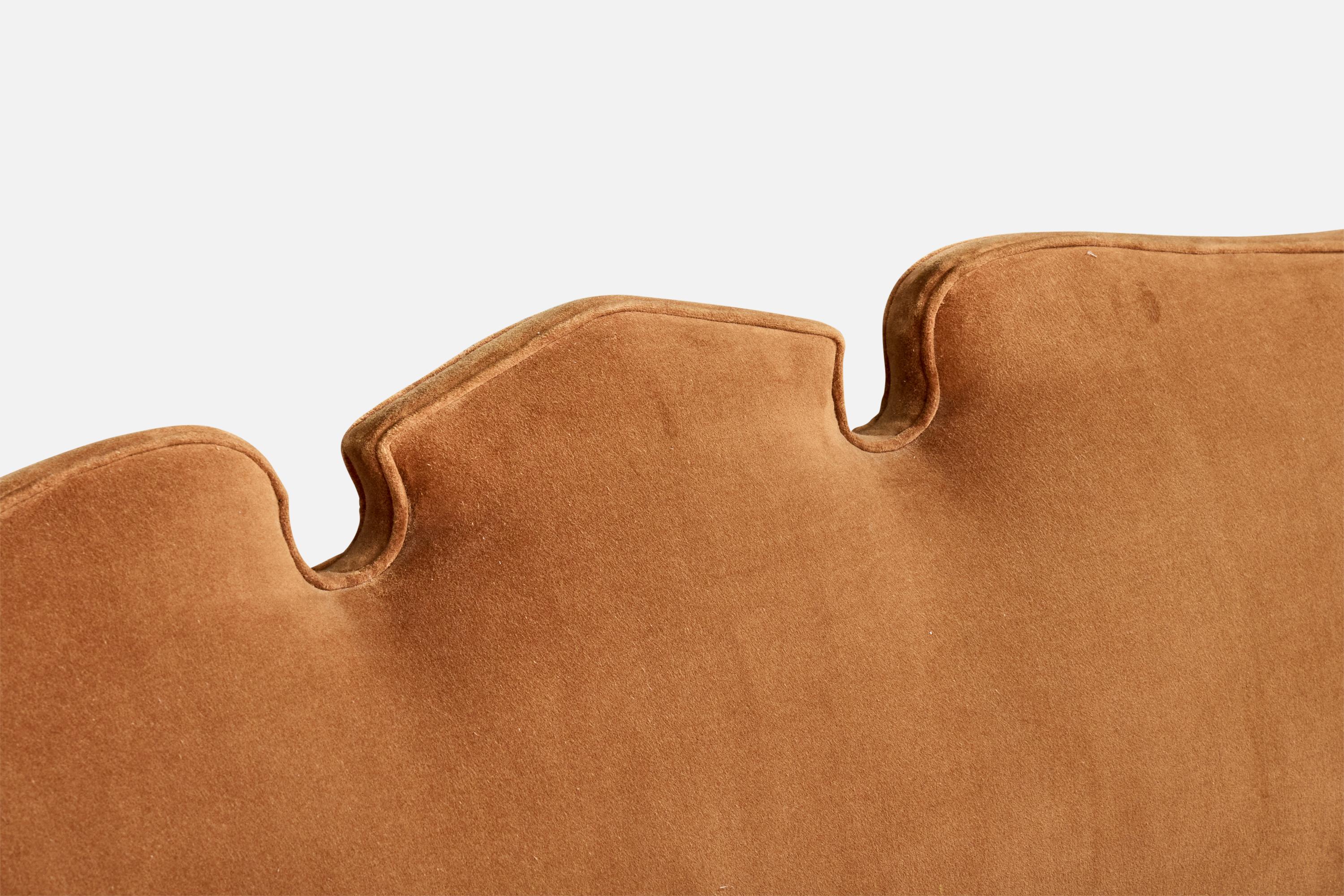 Salvatore Dinucci, Canapé, Wood, Velours, Brésil, années 1950 en vente 3