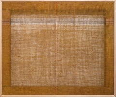 Senza titolo, 1971, Tela di juta, Spazialismo, Detessitura, Luce