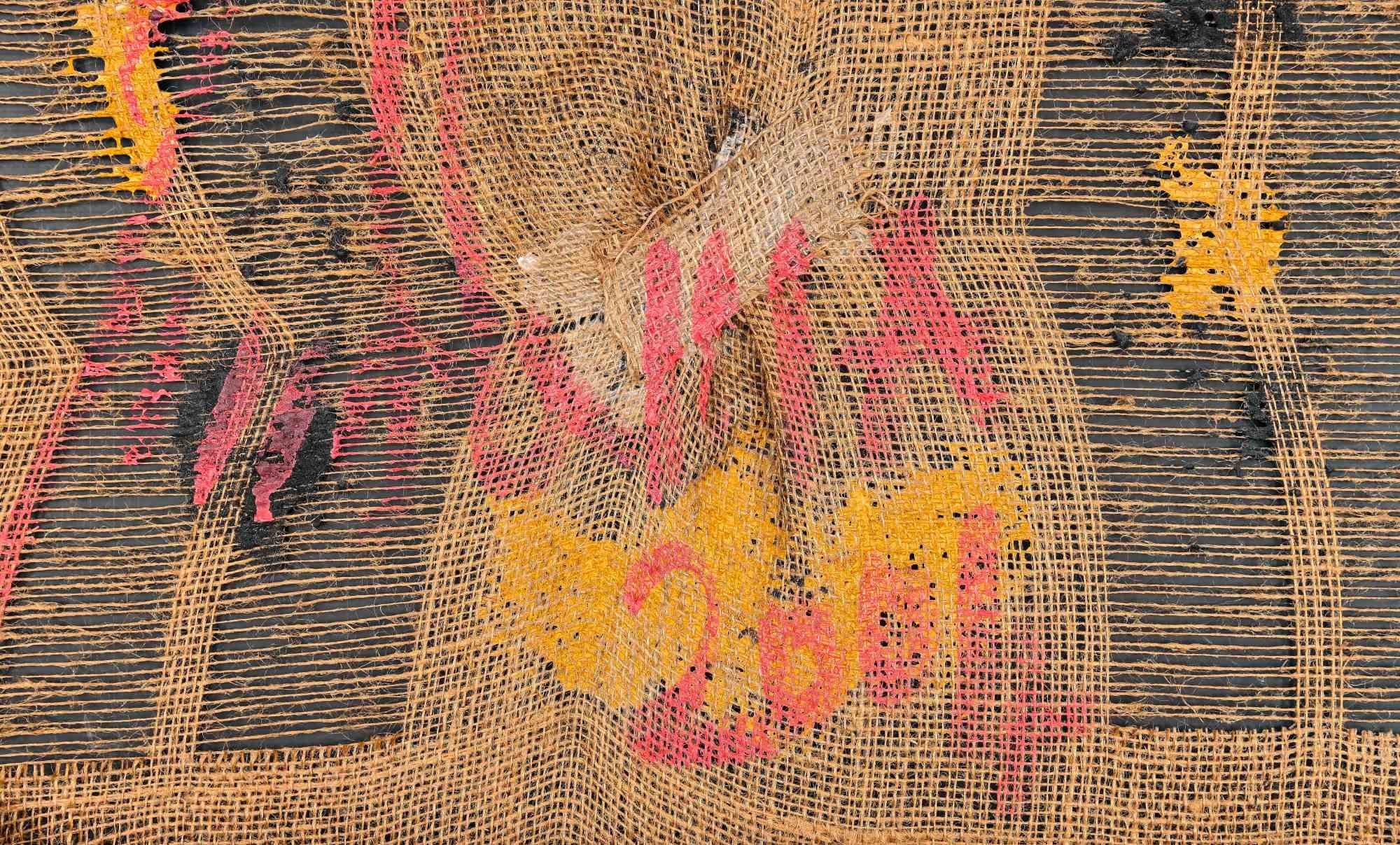 Untitled - Mixed Media Paint by Salvatore Emblema - 2004 4