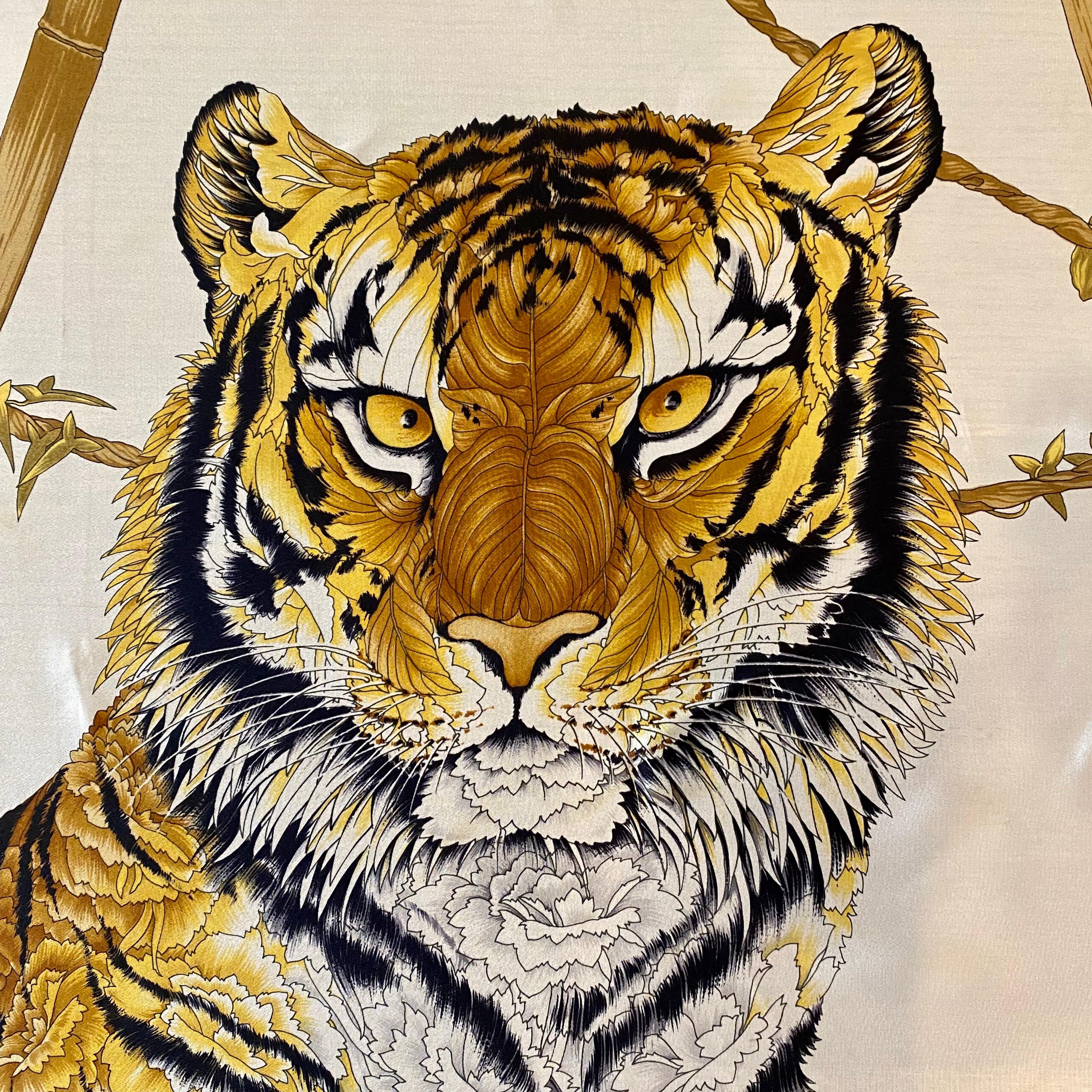 foulard ferragamo tigre