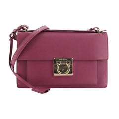 Salvatore Ferragamo Aileen Shoulder Bag Leather Medium