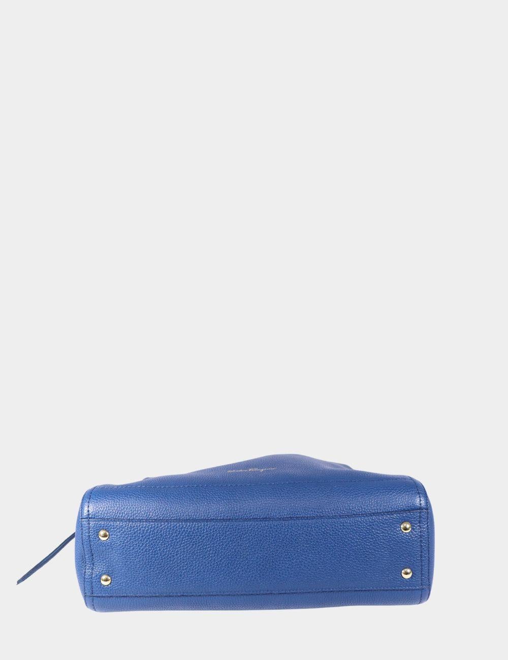 Purple Salvatore Ferragamo Ally Hobo Bag