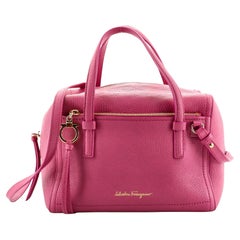 Salvatore Ferragamo Amy Boston Tasche Leder Medium Leder Medium