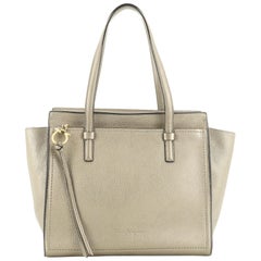  Salvatore Ferragamo Amy Tote Pebbled Leather Medium