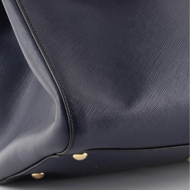 Salvatore Ferragamo Batik Tote Saffiano Leather Medium 2
