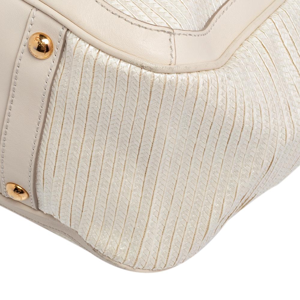 Salvatore Ferragamo Bolso de piel Betulla beige 1