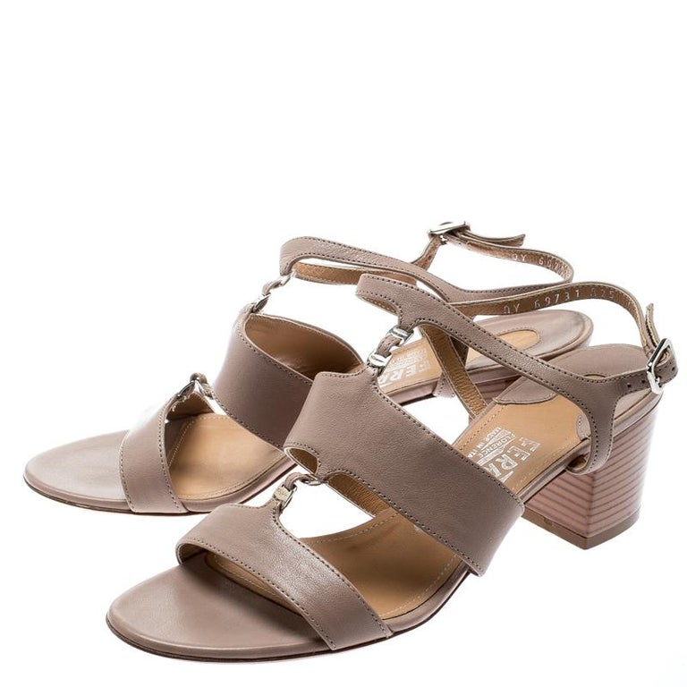 ferragamo block heel
