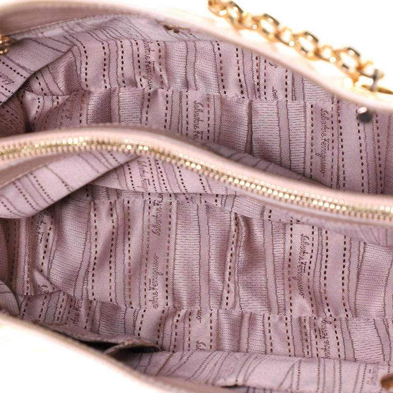 Salvatore Ferragamo Betulla Chain Tote Leather Small 1