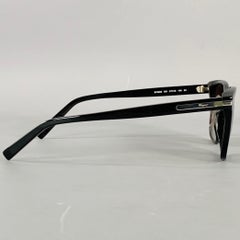 SALVATORE FERRAGAMO Gafas de sol cuadradas polarizadas de acetato negro