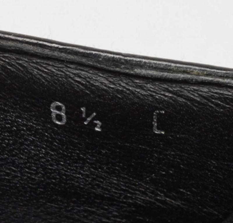 Salvatore Ferragamo Escarpins Vara en cuir croco noir Taille 39 en vente 3