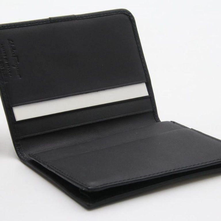 Salvatore Ferragamo Firenze Leather Card Case  Leather bifold wallet,  Salvatore ferragamo men, Salvatore ferragamo