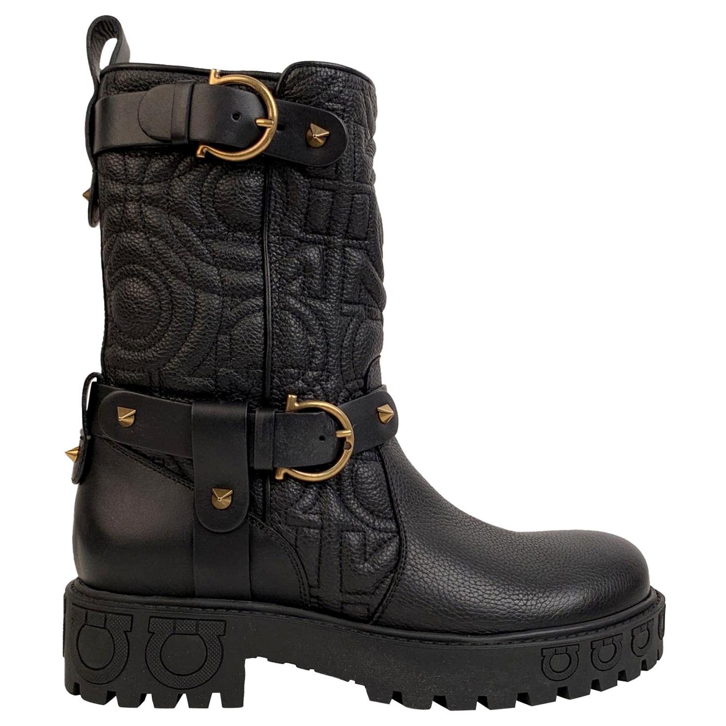 white booties with buckles