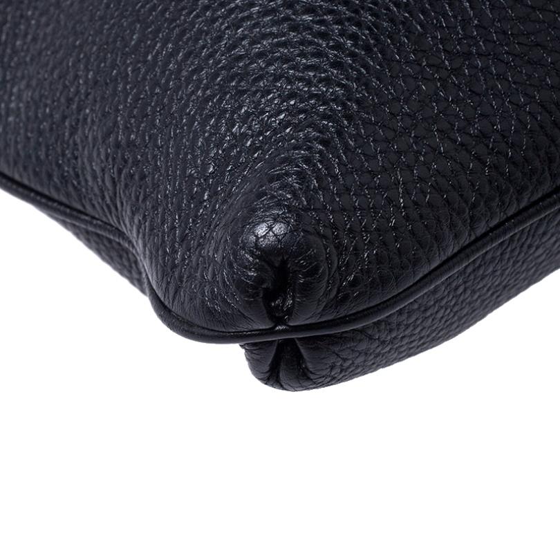 Salvatore Ferragamo Black Leather Crossbody Bag 3