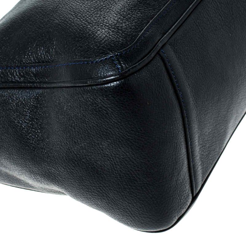 Salvatore Ferragamo Black Leather Gancini Chain Satchel For Sale at 1stDibs