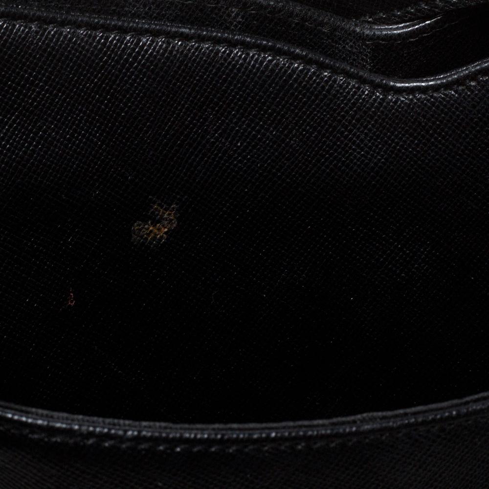 Salvatore Ferragamo Black Leather Hobo For Sale 1