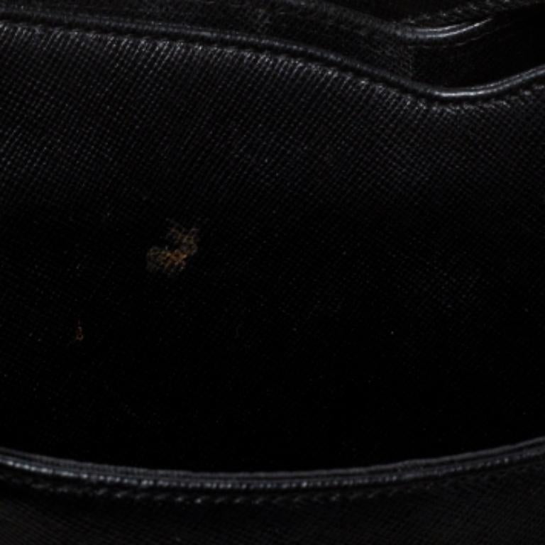 Salvatore Ferragamo Black Leather Hobo For Sale 3