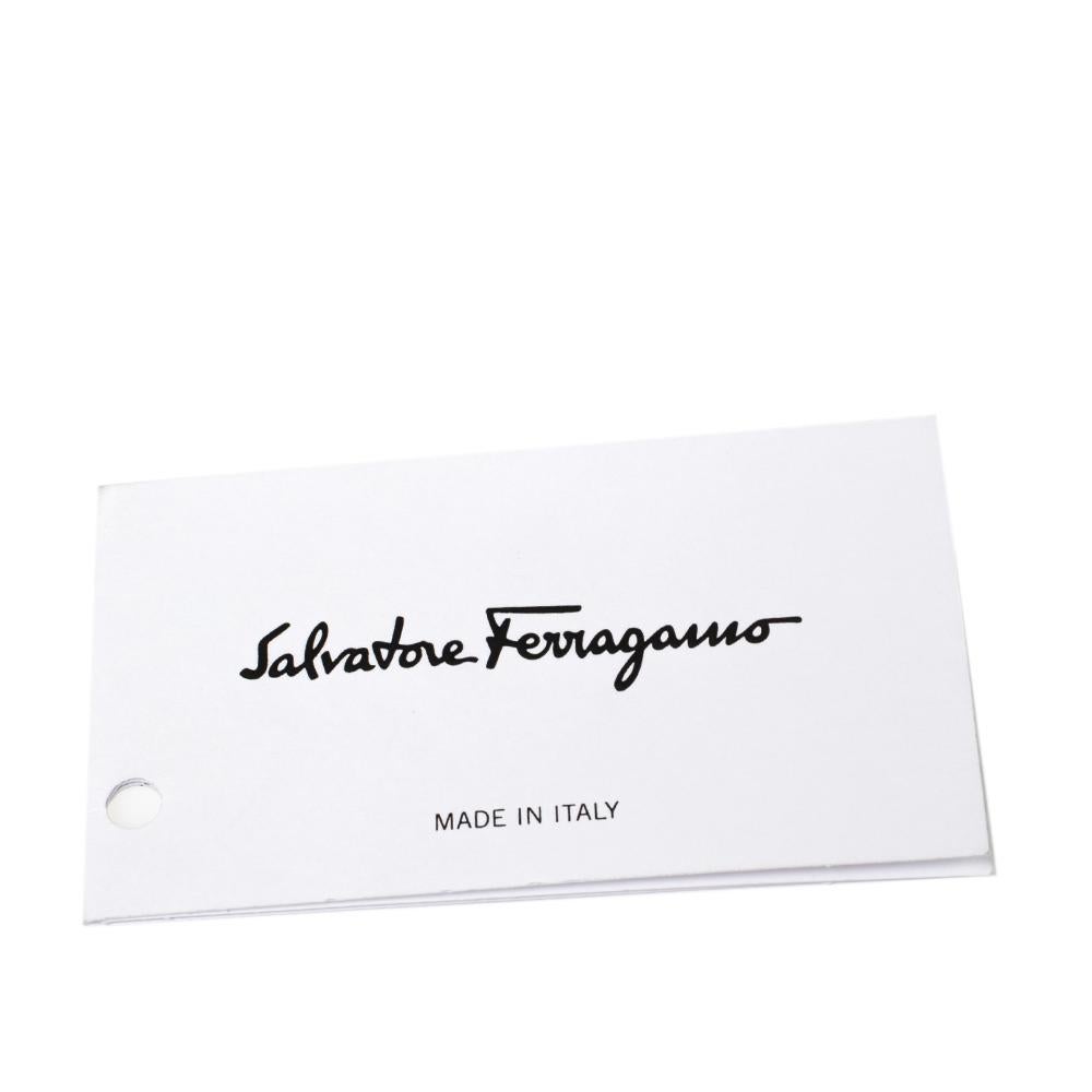 Salvatore Ferragamo Black Leather Medium Studio Tote 3