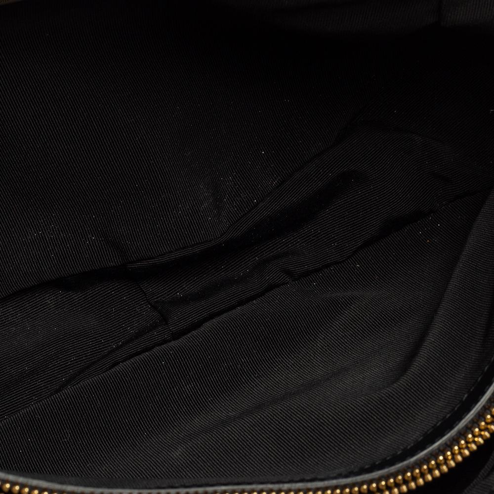 Salvatore Ferragamo Black Leather Melinda Tote 5