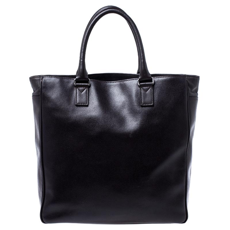 salvatore ferragamo leather tote