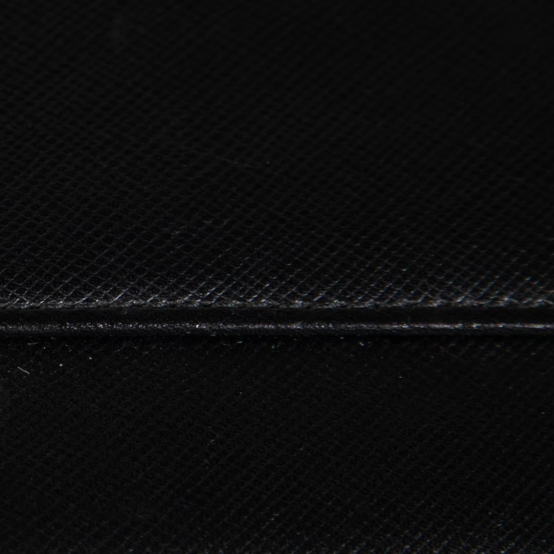 Salvatore Ferragamo Black Leather Wallet 1