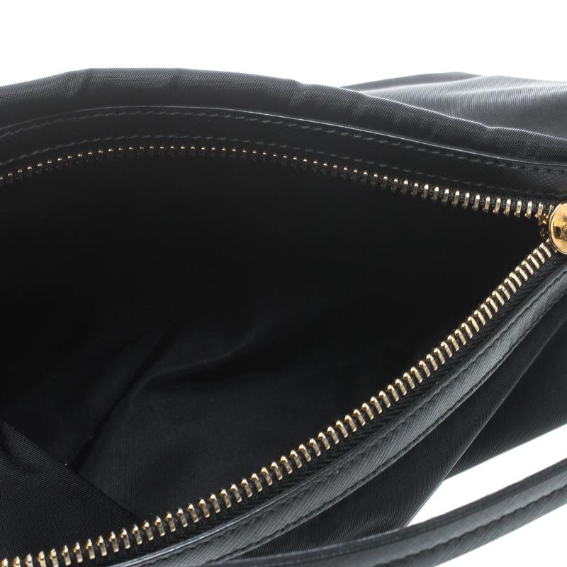 Salvatore Ferragamo Black Nylon Hobo 4