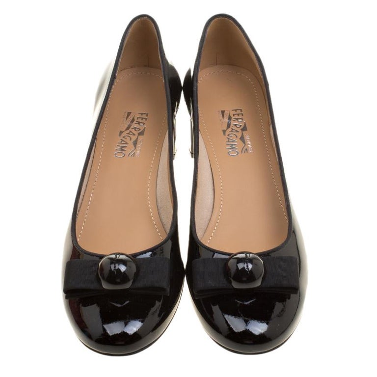 ferragamo block heel