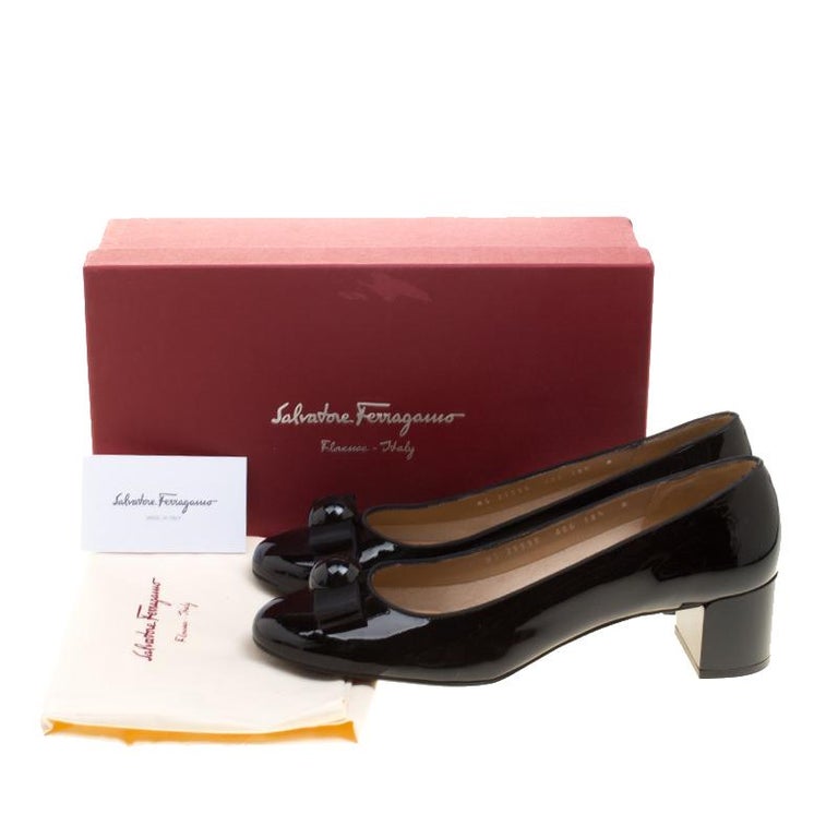 ferragamo block heel