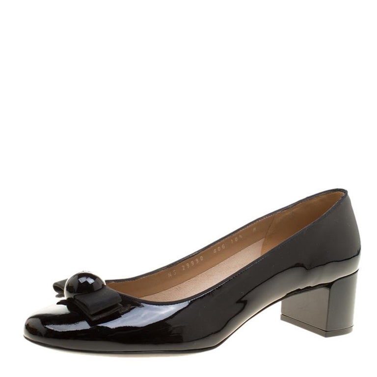 ferragamo block heel