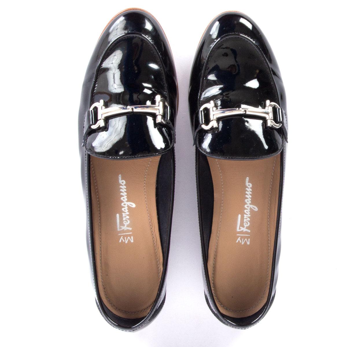 ferragamo black loafer