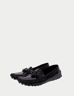 Salvatore Ferragamo Black Patent Vara Loafers - EU 36.5