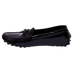 Salvatore Ferragamo Black Patent Vara Loafers - EU 36.5