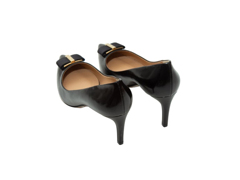 salvatore ferragamo pointed toe pumps